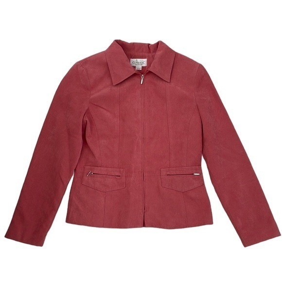 Conrad C Collection Jackets & Blazers - Conrad C Collection Suede Blush Pink Jacket
